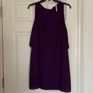 Purple game day dress